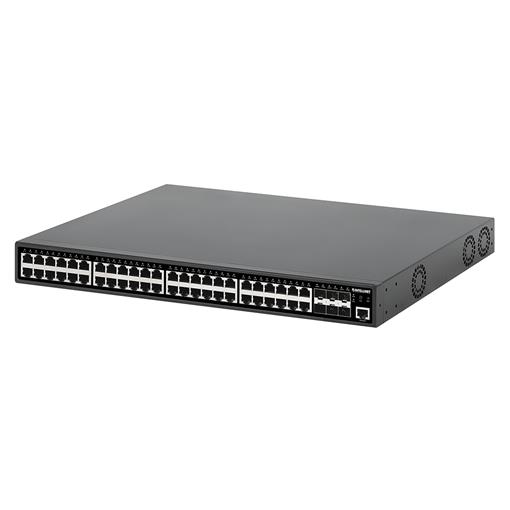 561969  Intellinet 54 埠 L2+ 全網管 PoE+ 交換器 含 48 個 Gigabit 埠及 6 個 SFP+ Uplinks, 450W